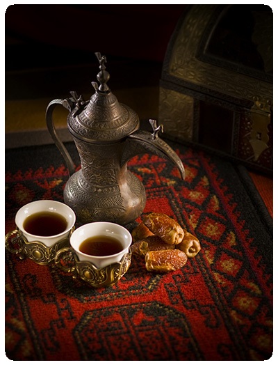 پک افطاری چای و خرما