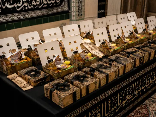 پذیرایی مجلس ختم در مسجد