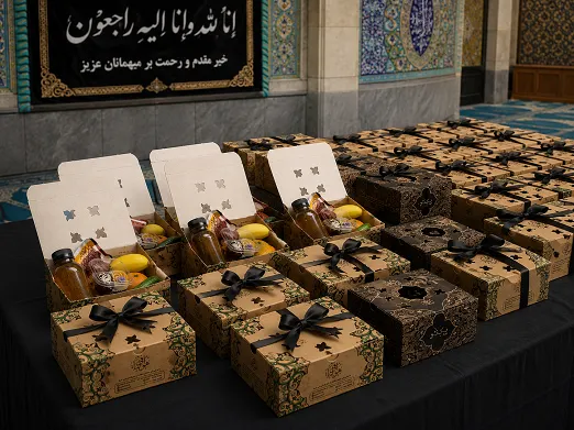 پذیرایی مراسم ختم در مسجد