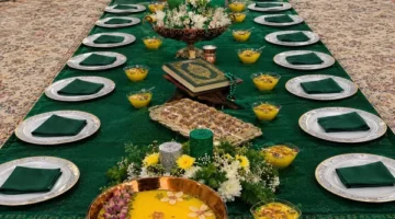 پذیرایی مراسم ختم انعام